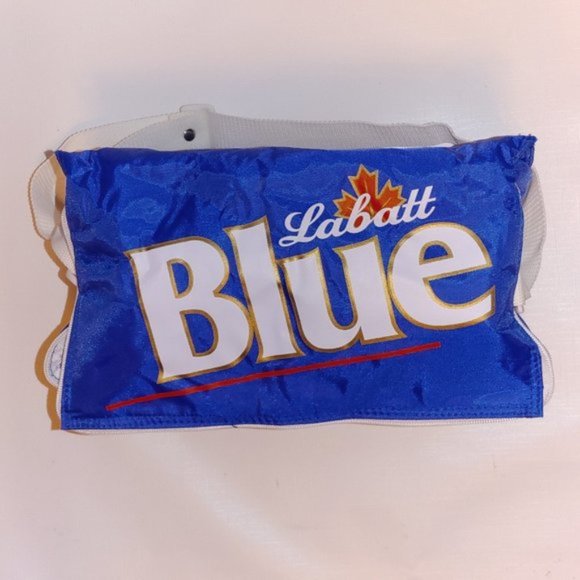 LABATT BLUE Cooler Bag Shoulder Strap Full Zip - Picture 2 of 7